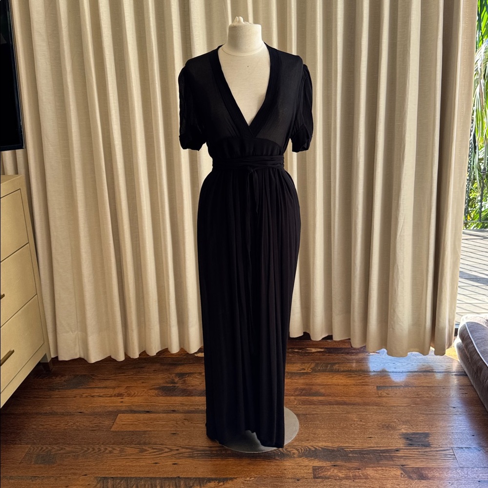 Isabel Marant Elegant Black Maxi Dress